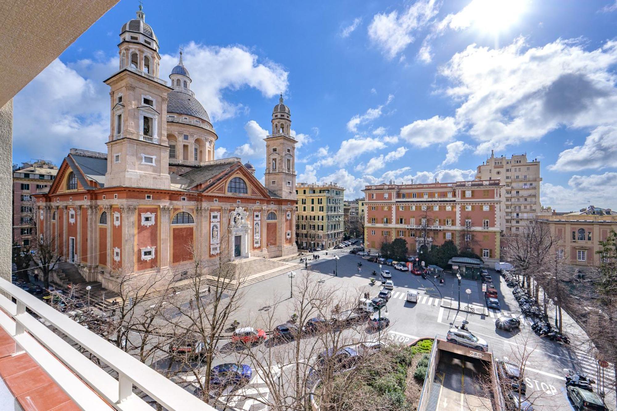 Luxury Basilica View 19 Lejlighed Genova Eksteriør billede